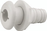 Sea Dog Marine Poly Through-Hull (White) 3/4 Inch (520750-1)