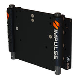 IMPULSE 6" Set Back Electric Jack Plate w/Standard Control - Black Anodize 75052-B