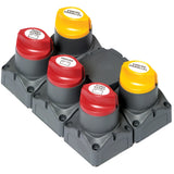BEP Battery Distribution Cluster f/Twin Outboard Engines w/Three Battery Banks w/Motorized VSR 80-716-0018-00