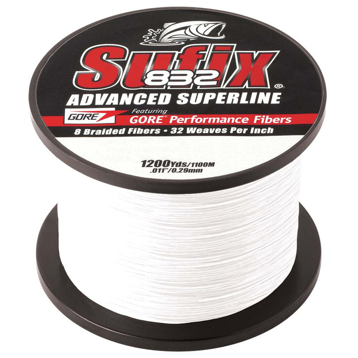 Sufix 832® Advanced Superline® Braid - 15lb - Ghost - 1200 yds 660-315GH