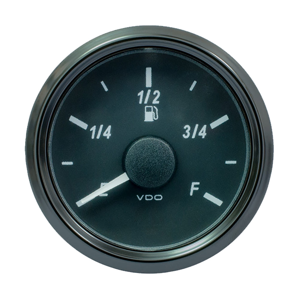 VDO SingleViu 52mm (2-1/16") Fuel Level Gauge - E/F Scale - 0-90 Ohm A2C3833140030