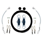 Rupp Single Rigging Kit w/Nok-Outs - Black Mono 160' Lines CA-0025-MO