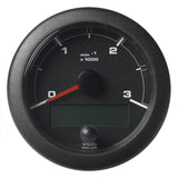 Veratron 3-3/8" (85mm) OceanLink Tachometer 3000 RPM - Black Dial & Bezel A2C1065660001