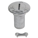 Whitecap Hose Deck Fill - 1-1/2" Hose Waste 6126C