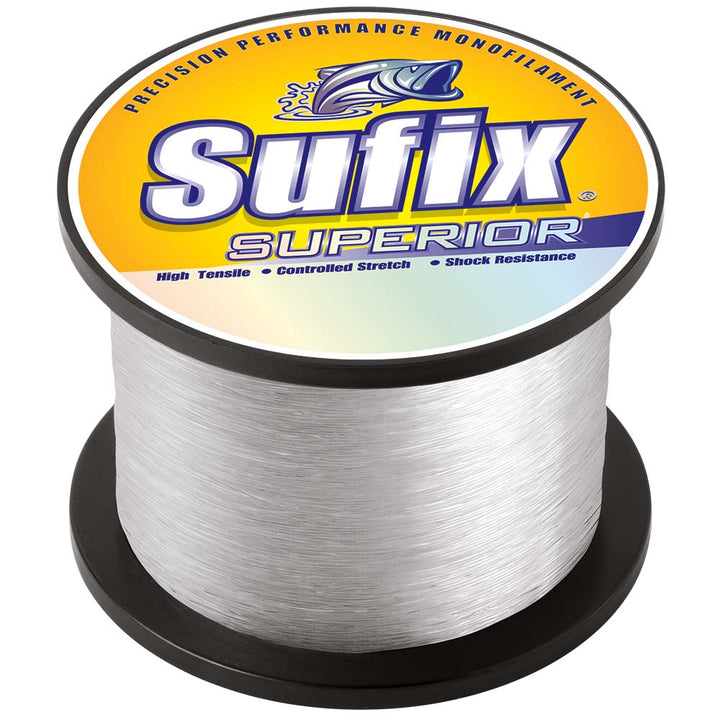 Sufix Superior Clear Monofilament - 100lb - 2405 yds 648-300