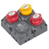 BEP Square Battery Distribution Cluster f/Single Engine w/Two Battery Banks 716-SQ-140A-DVSR