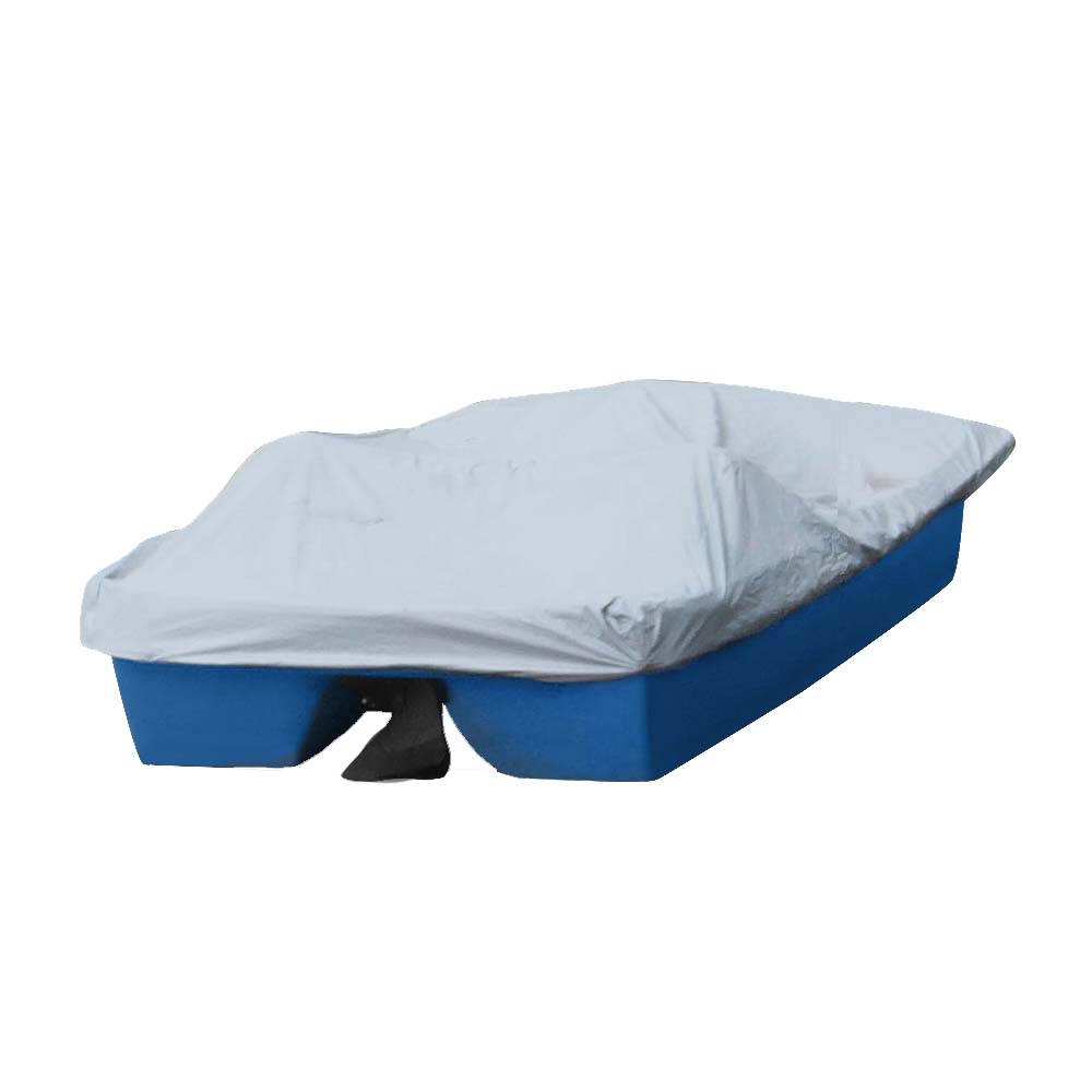 Carver Poly-Flex II Styled-to-Fit Boat Cover f/7'8" 5-Seater Paddle Boats - Grey 74305F-10