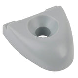 Schaefer T-Track Endstop f/1" Track - Grey 74-35-G