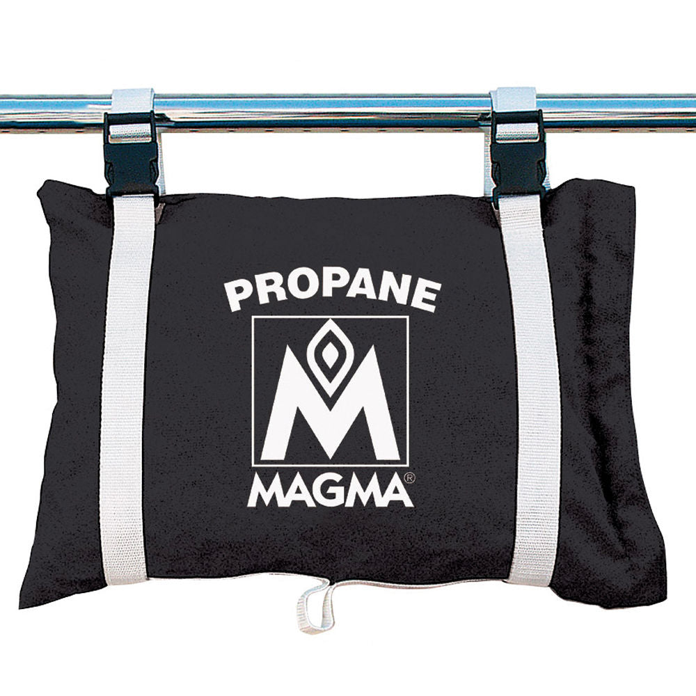 Magma Propane /Butane Canister Storage Locker/Tote Bag - Jet Black A10-210JB