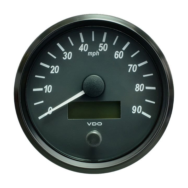 VDO SingleViu 100mm (4") Speedometer - 90 MPH A2C3832870030