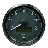 VDO SingleViu 80mm (3-1/8") Speedometer - 30 MPH A2C3832880030