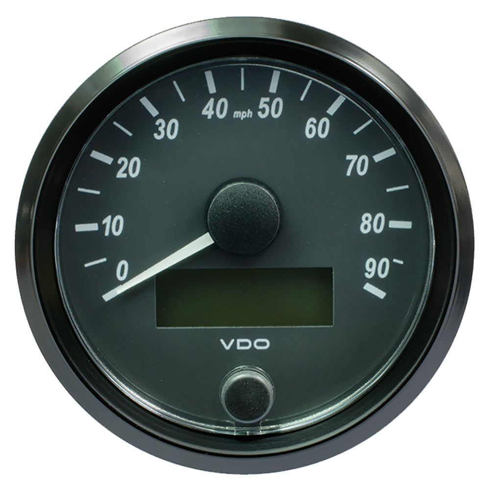 VDO SingleViu 80mm (3-1/8") Speedometer - 90MPH A2C3832900030