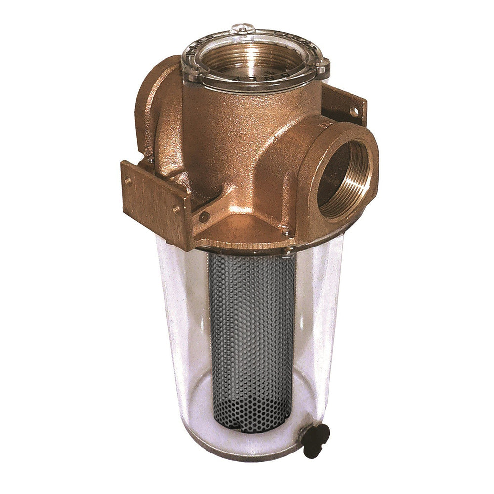 GROCO ARG-2500 Series 2-1/2" Raw Water Strainer Monel Basket ARG-2500