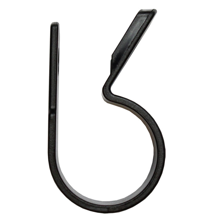 Pacer UV Resistant Nylon C-Clamps - 5/16" - Black - 25 Pack BCCH05-25BK