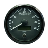 VDO SingleViu 100mm (4") Tachometer - 4000 RPM A2C3832800030