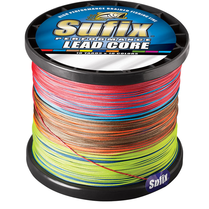 Sufix Performance Lead Core - 18lb - 10-Color Metered - 600 yds 668-318MC