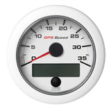 Veratron 3-3/8" (85mm) OceanLink® GPS Speedometer (0-35 KN/MPH/KMH) - White Dial & Bezel A2C1352080001