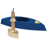 Airmar B45-DT-HB 600W Thru-Hull Transducer w/Fairing Block & Humminbird #9 Connector B45-DT-HB