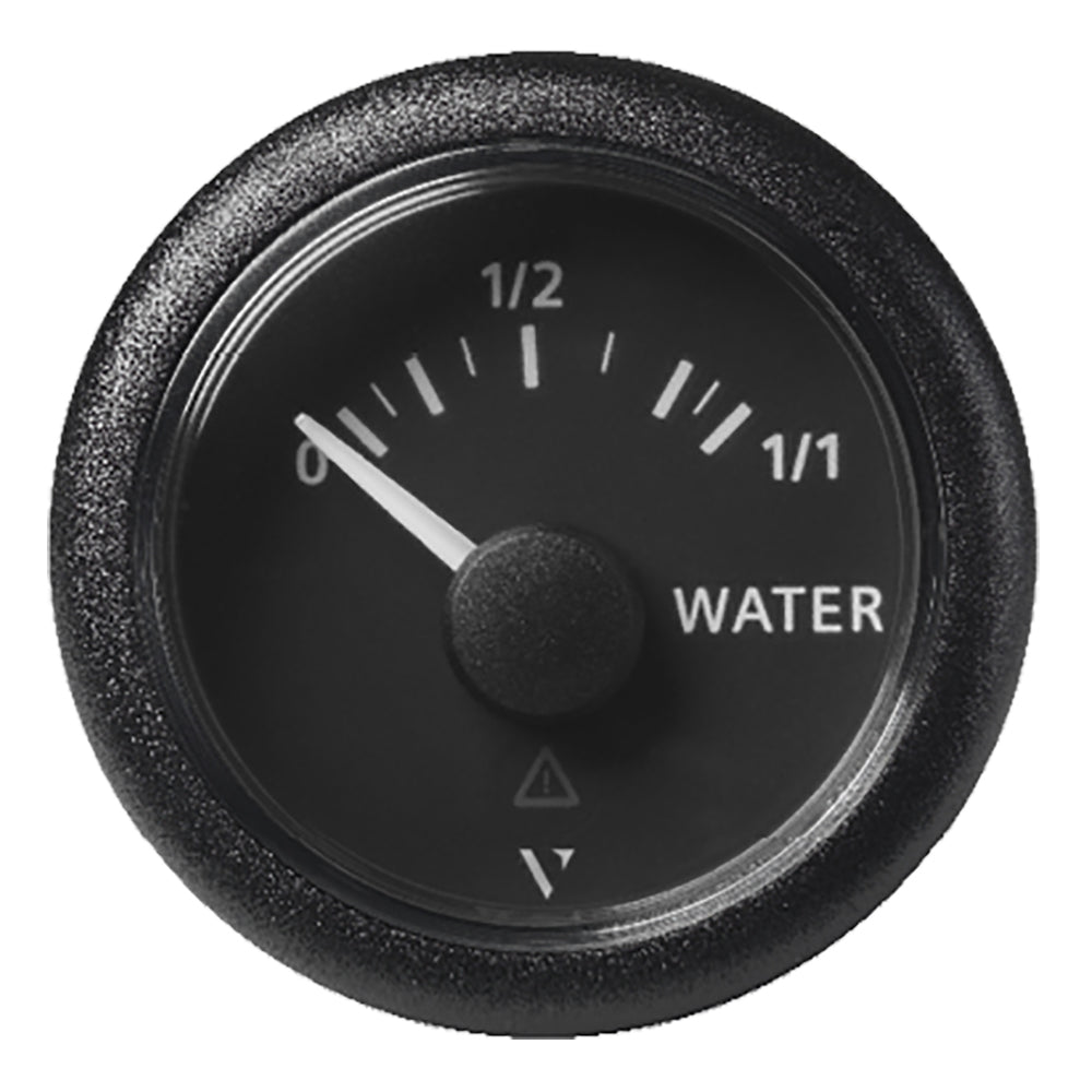 Veratron 52MM (2-1/16") ViewLine Fresh Water Resistive - 3 to180 OHM - Black Dial & Round Bezel A2C59514097