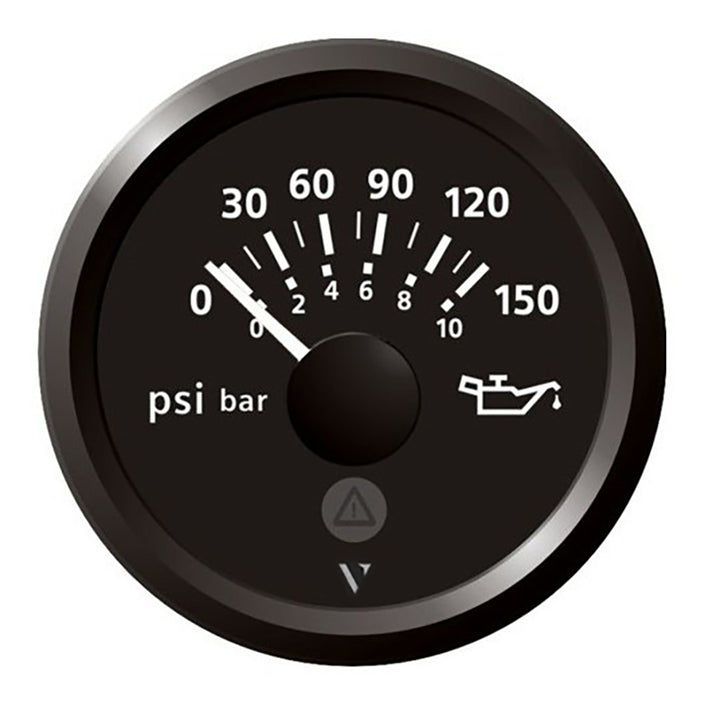 Veratron 52mm (2-1/16") Viewline Engine Oil Pressure 150 PSI - Black Dial & Bezel A2C59514117