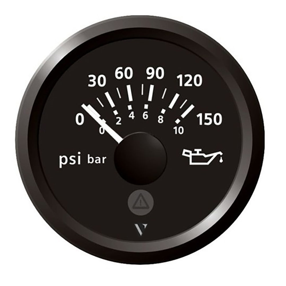 Veratron 52mm (2-1/16") Viewline Engine Oil Pressure 150 PSI - Black Dial & Bezel A2C59514117