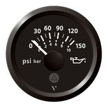 Veratron 52mm (2-1/16") Viewline Engine Oil Pressure 150 PSI - Black Dial & Bezel A2C59514117