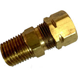Uflex Straight Helm Fitting 1/4 NPT f/UP Comp Line & Autopilot Return Line CONNECTOR FITT.