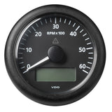 Veratron 3-3/8" (85MM) ViewLine Tachometer w/Multi-Function Display - 0 to 6000 RPM - Black Dial & Bezel A2C59512393