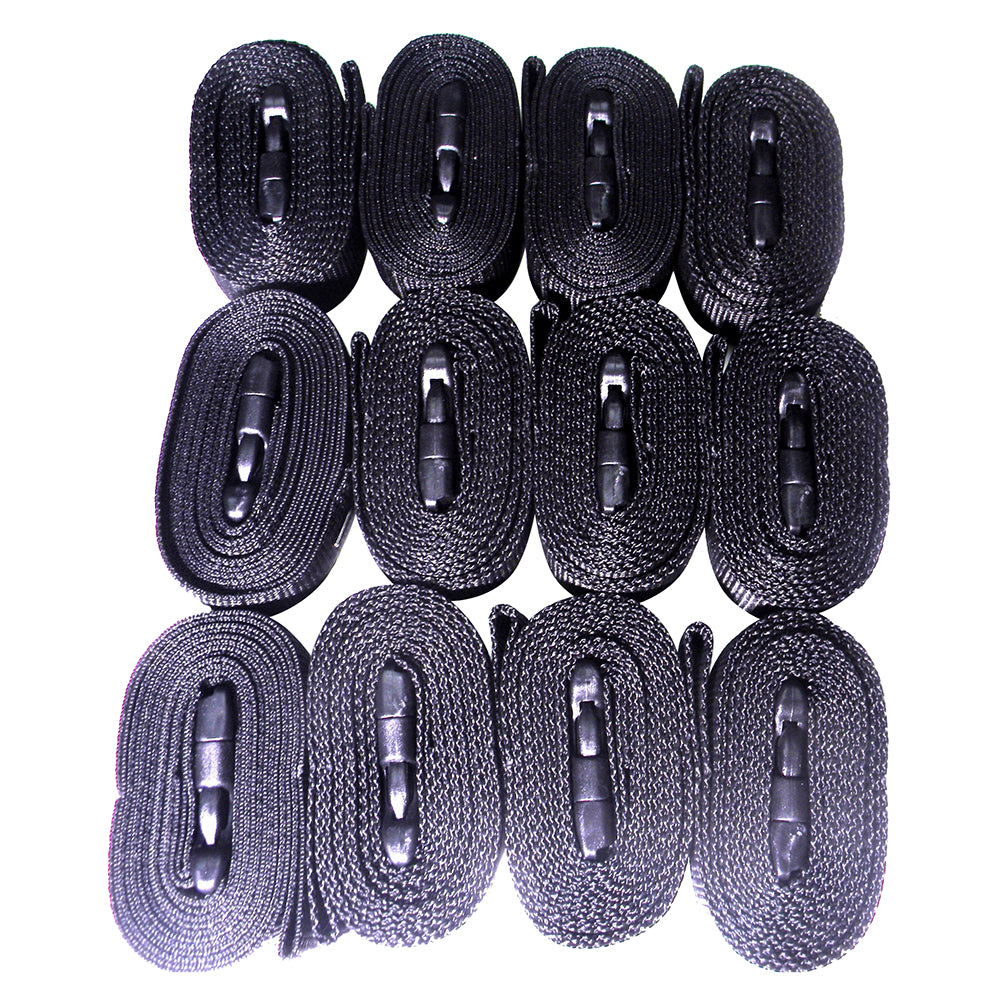 Rod Saver Economy Boat Cover Tie-Down Set - 8' - 12-Pack EBCTD