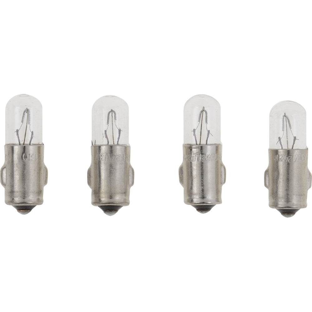 VDO Type A - White Metal Base Bulb - 24V - 4-Pack 600-807