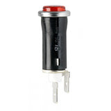 VDO Red Snap-In Panel Mount Light - 12V 600-844