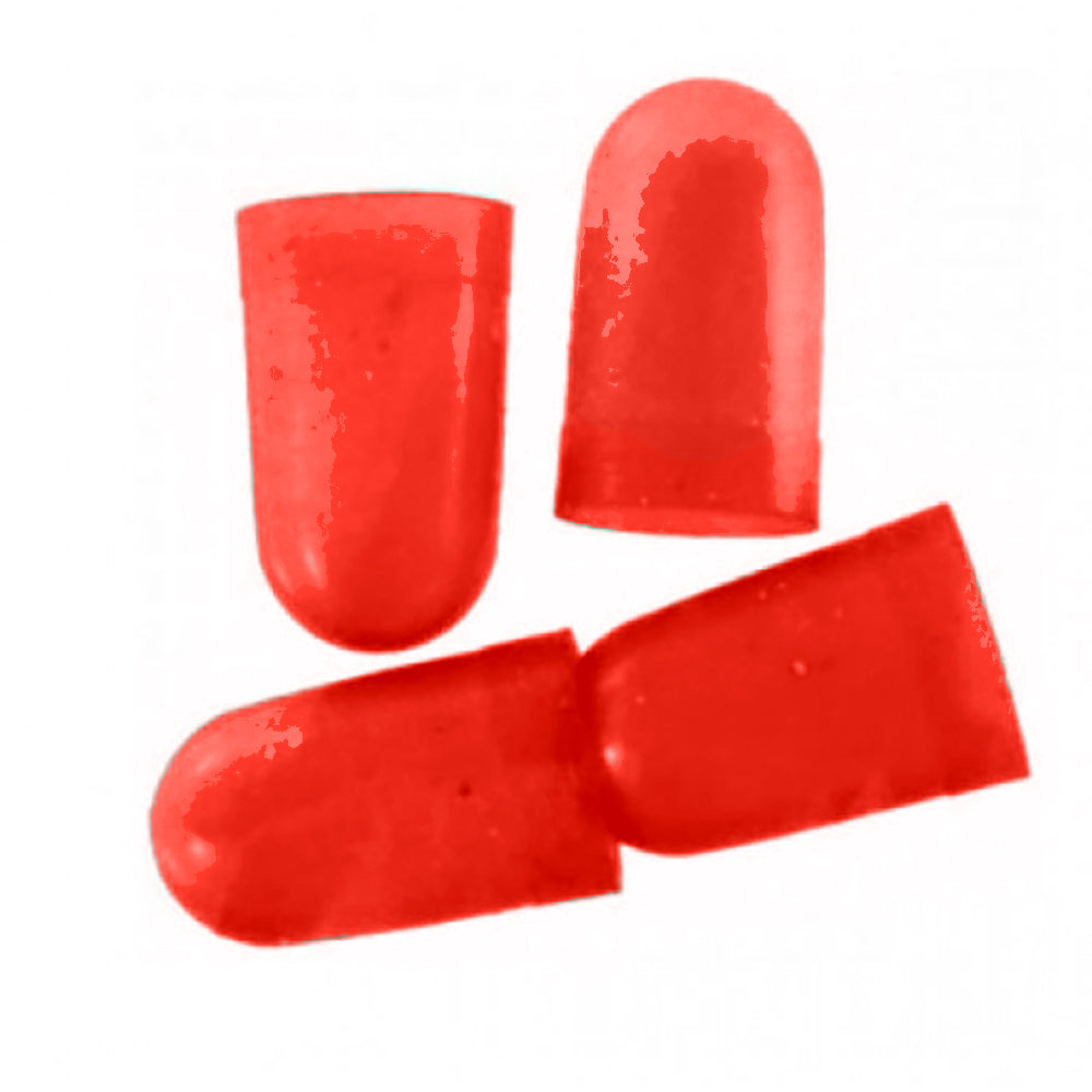 VDO Light Diffuser f/Type D Peanut Bulb - Red - 4 Pack 600-859
