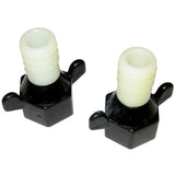 Shurflo by Pentair Straight Fitting Port Adapter - 1/2"-14 NPT(F) x 3/4" Barb 94-181-03