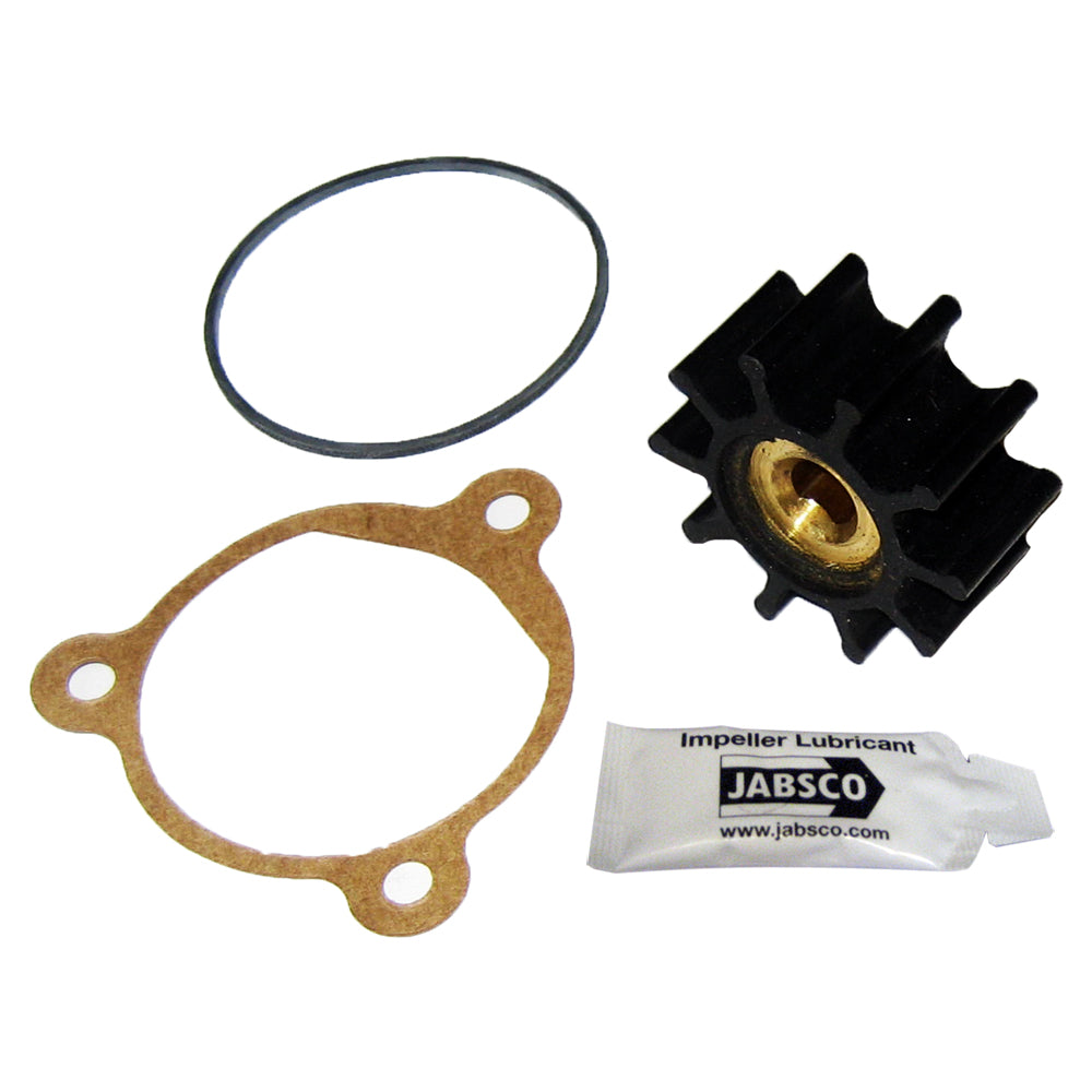 Jabsco Impeller Kit, For Porta Quick 17800-2000, Nitrile, 10-Blade, Single Flat Drive, 1-19/32 in Diameter