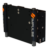 IMPULSE XL 8" Set Back Electric Jack Plate w/Standard Control - Black Anodize 75063-B