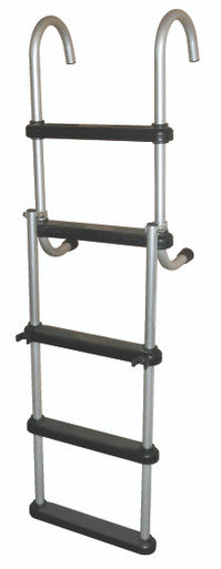 Jif Marine 5-Step Folding Ladder Andz Aluminum (Asc5)