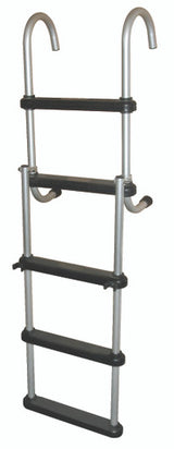 Jif Marine 5-Step Folding Ladder Andz Aluminum (Asc5)