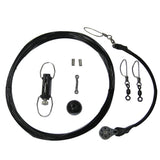Rupp Center Rigging Kit w/Klickers - Black Mono 45' CA-0113-MO