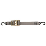 CargoBuckle Multipurpose Ratchet Strap Tie-Down w/S-Hooks - 2" x 15' F13758