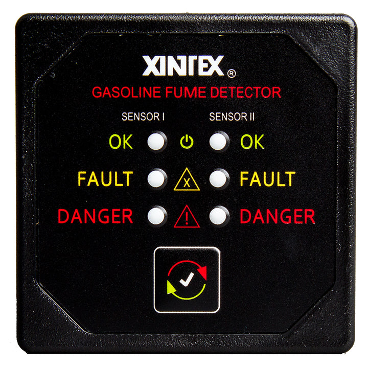 Fireboy-Xintex Gasoline Fume Detector w/Dual Channel - 12/24V G-2B-R