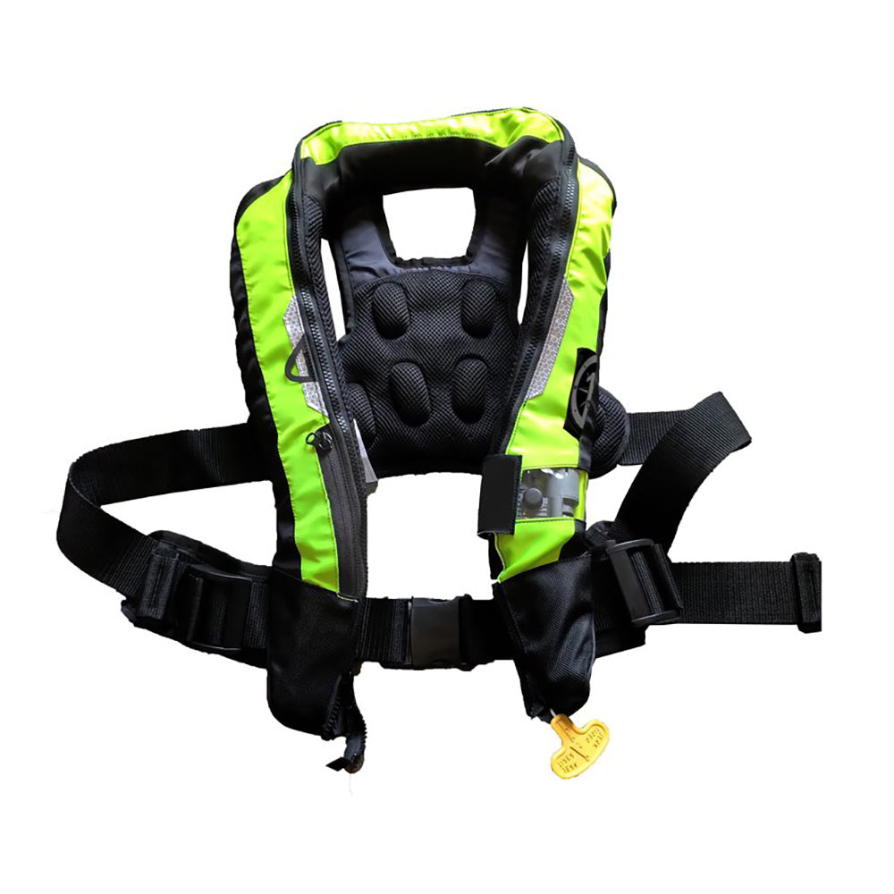 First Watch FW-40PRO Ergo Auto Inflatable PFD - Hi-Vis Yellow FW-40PROA-HV