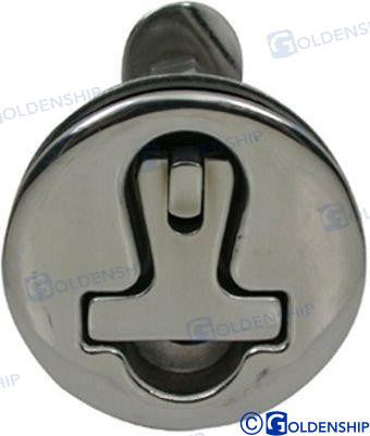 Recmar Rnd "T" Handle Latch W/Lock (Gs72420)