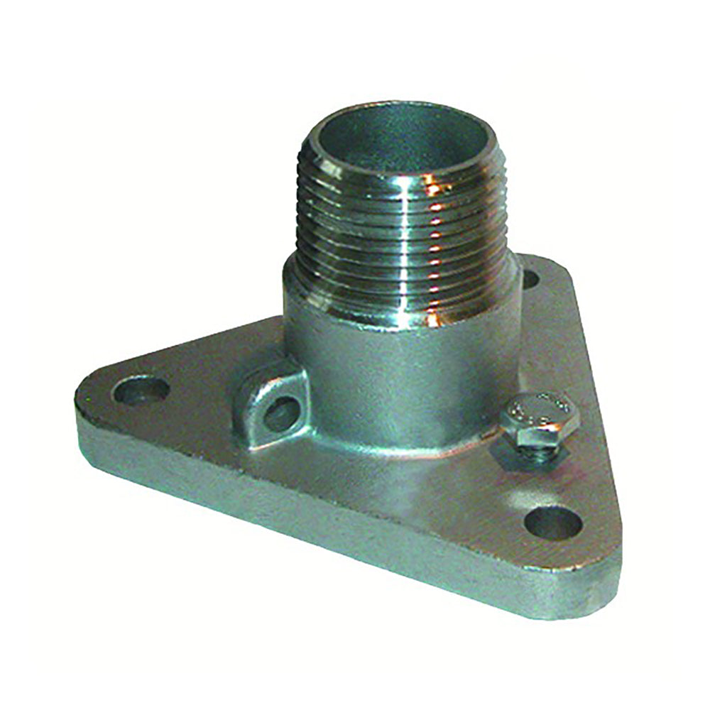 GROCO 1-1/2" #316 Stainless Steel NPS to NPT Flange Adapter IBVF-1500-S