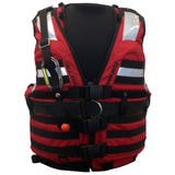 First Watch HBV-100 High Buoyancy Rescue Vest - Red/Black - XL to 3XL HBV-100-RD-XL-3XL