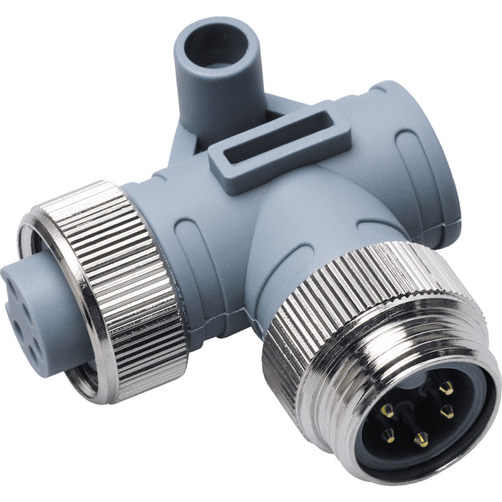 Maretron Mini 90 Deg. Male to Female Connector ELB-NM-NF