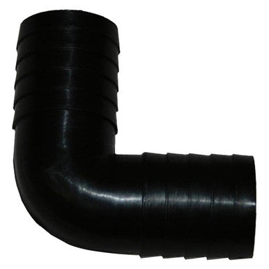 Th Marine 1 1/8 90 Degree Elbow-Black (Ell-118-Dp)