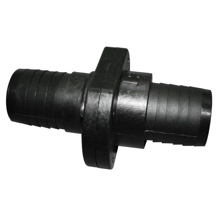 T-H Marine Double Barb Inline Scupper Check Valve - 1-1/2" - Black ILS-1500-DP