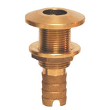 GROCO Bronze Hose Barb Thru-Hull Fitting - 1-1/4" HTH-1250