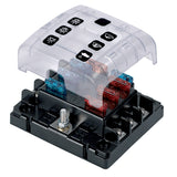 BEP ATC Six Way Fuse Holder Quick Connect w/Cover & Link ATC-6WQC