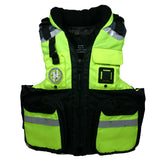 First Watch AV-800 Four Pocket Flotation Vest - Hi-Vis Yellow - Large to XL AV-800-HV-L/XL